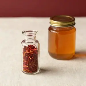 Artisanal Saffron & Botanical Honey Set