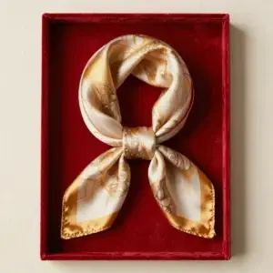 Velvet Keepsake & Silk Scarf Parcel